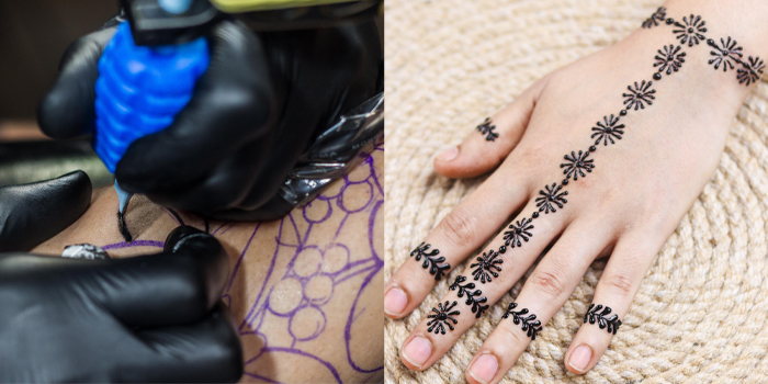 Geld lenende Billy Goat censuur FDA onderzoek: de tijdelijke henna tatoeage is slecht voor je huid