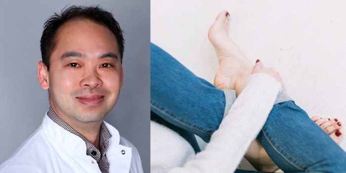 bezoeker Sturen Huidige Dermatoloog Francis Wu vertelt: Hoe verwijder je een zeer hardnekkige  likdoorn die er jaren zit?